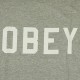 T-shirt Obey - Collegiate Obey - Basic Tee - Heather Grey