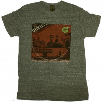 T-shirt Obey - In Concert - Triblend Tee - Heather Grey