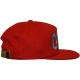 Casquette Strapback Obey - Wharf Hat - Dark Red