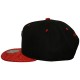 Casquette Snapback Mitchell And Ness - NBA Paisley Print - Miami Heat - Black / Red