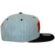 Casquette Snapback Mitchell And Ness - NBA Striped Denim Arch - Chicago Bulls - Blue / Navy