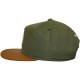 Casquette 6 Panel Hybrid Mitchell And Ness - NBA Canvas Horizon - Brooklyn Nets - Green / Brown