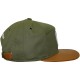 Casquette 6 Panel Hybrid Mitchell And Ness - NBA Canvas Horizon - Brooklyn Nets - Green / Brown