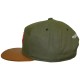 Casquette 6 Panel Hybrid Mitchell And Ness - NBA Canvas Horizon - Chicago Bulls - Green / Brown