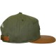 Casquette 6 Panel Hybrid Mitchell And Ness - NHL Canvas Horizon - Los Angeles Kings - Green / Brown