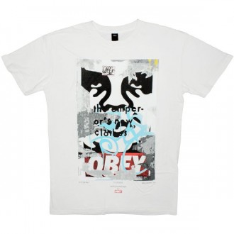 OBEY Limited Series T-shirt - Brooklyn01 - Light Grey