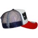 Casquette Trucker New Era - Adjustable NFL Americana Trucker - Dallas Cowboys - Blue / White / Red