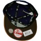 Casquette Snapback New Era - 9Fifty MLB FR Leather Visor - Los Angeles Dodgers - Blue / Brown