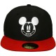 Casquette Fitted New Era x Disney - 59Fifty Basic Mickey - Black / Red