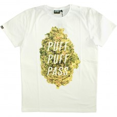 T-shirt Space Monkeys - Puff Crew Neck Tee - White