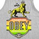 Débardeur Obey - Champion Lion - Basic Tank Top - Heather Grey