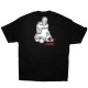 DISSIZIT ! T-shirt - LA Hands Back Tee - Black