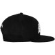 Casquette Snapback Space Monkeys - Skunk Snapback Cap - Black