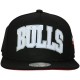 Casquette Snapback Mitchell & Ness - NBA Blacked Out Sonic - Chicago Bulls - Black