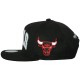 Casquette Snapback Mitchell & Ness - NBA Blacked Out Sonic - Chicago Bulls - Black