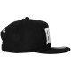 Casquette Snapback Mitchell & Ness - NBA Blacked Out Sonic - Miami Heat - Black