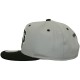Casquette Snapback Mitchell & Ness - NBA Double Up - Brooklyn Nets - Grey