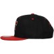 Casquette Snapback Mitchell & Ness - NBA Double Up - Miami Heat - Black