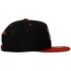 Casquette Snapback Mitchell & Ness - NBA Double Up - Miami Heat - Black