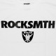 ROCKSMITH T-shirt - Black & Silver Tee - White