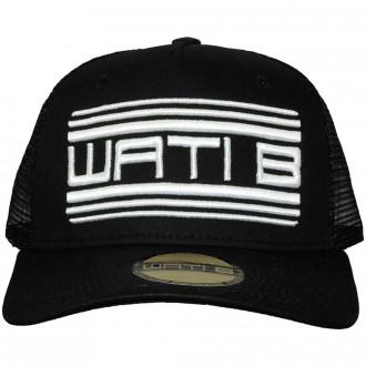 Casquette Trucker Wati B - Cont Truck - Black / White