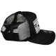 Casquette Trucker Wati B - Cont Truck - Black / White