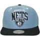Casquette Snapback Mitchell And Ness - NBA Chambray Arch - Brooklyn Nets - Blue