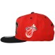 Casquette Snapback Mitchell And Ness - NBA Sonar Snapback - Miami Heat - Red