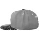 Casquette Snapback Mitchell And Ness - NBA Splatter 2 Tone Snapback - Brooklyn Nets - Grey