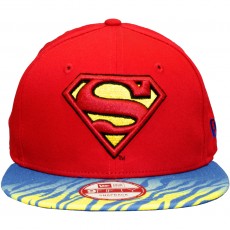 Casquette Snapback New Era x DC Comics - 9Fifty Animal Fade - Superman - Red / Blue / Yellow