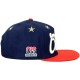 Casquette Snapback Cayler And Sons - De La Creme Cap - Deep Navy / Red Snake / White