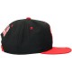 Casquette Snapback Mitchell And Ness - NBA Flipside - Chicago Bulls - Black