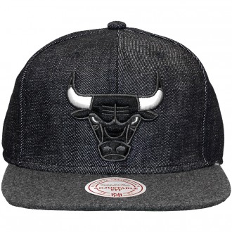 Casquette Snapback Mitchell And Ness - NBA Team Up - Chicago Bulls - Navy