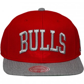 Casquette Snapback Mitchell And Ness - NBA TC Top - Chicago Bulls - Red