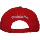 Casquette Snapback Mitchell And Ness - NBA TC Top - Chicago Bulls - Red