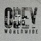 T-Shirt Obey - OG NY Obey - Heather Grey