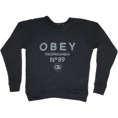 Sweat Shirt Femme Obey - Obey 89 - Black