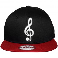 Casquette Snapback New Era - 9Fifty The Clef - Black / Scarlet