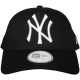 Casquette Trucker New Era - Adjustable Basic Aframe - New York Yankees - Black / White