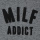 Sweat Shirt Space Monkeys - MILF Crew neck - Mel Heather