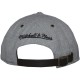 Casquette 6 Panel Hybrid Mitchell And Ness - NBA Refine - Chicago Bulls - Grey Heather