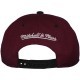 Casquette Snapback Mitchell And Ness - NBA Scholar - Chicago Bulls - Burgundy