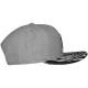 Casquette Snapback New Era - 9Fifty MLB Heather Pair - New York Yankees - Heather Grey / Black / Zebra White