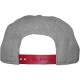 Casquette Snapback New Era - 9Fifty MLB Heather Pair - New York Yankees - Heather Grey / Scarlet / Leopard