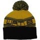 Bonnet Wati B - Triple Beanie - Yellow / Black