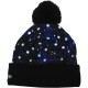 Bonnet New Era - Polka Space Knit - Black / Space