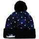 Bonnet New Era - Polka Space Knit - Black / Space