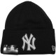 Bonnet New Era - MLB Lic Over Cuff - New York Yankees - Navy