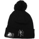 Bonnet Femme New Era - MLB Metal Cuff - New York Yankees - Black / Silver