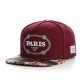 Casquette Snapback Cayler And Sons - Paris Cap - Maroon / Floral Digi Camo / White